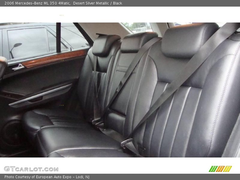 Desert Silver Metallic / Black 2006 Mercedes-Benz ML 350 4Matic