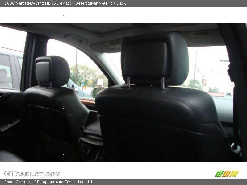 Desert Silver Metallic / Black 2006 Mercedes-Benz ML 350 4Matic