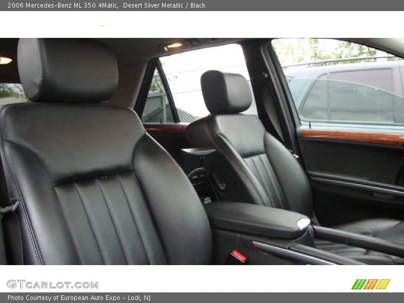 Desert Silver Metallic / Black 2006 Mercedes-Benz ML 350 4Matic