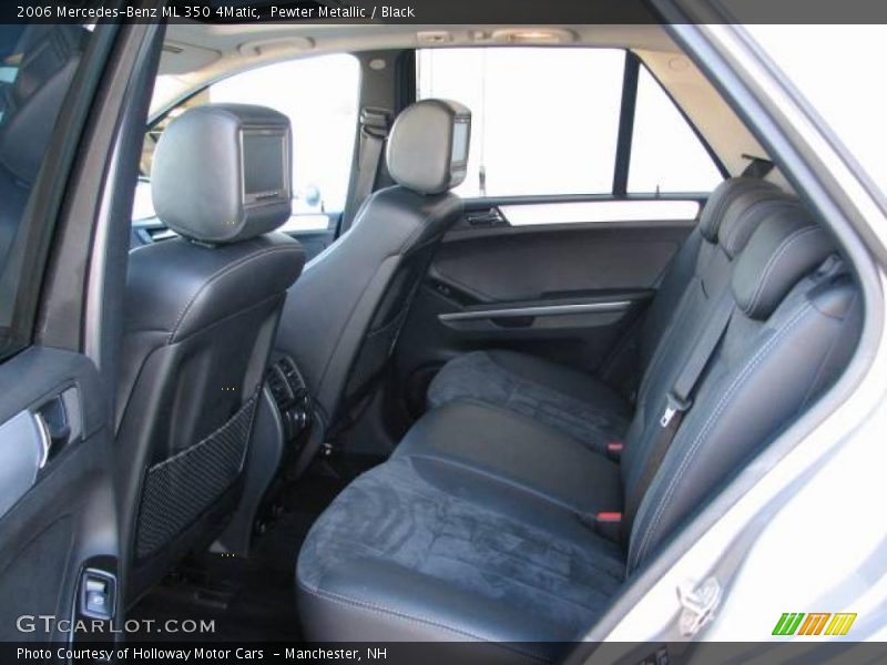 Pewter Metallic / Black 2006 Mercedes-Benz ML 350 4Matic