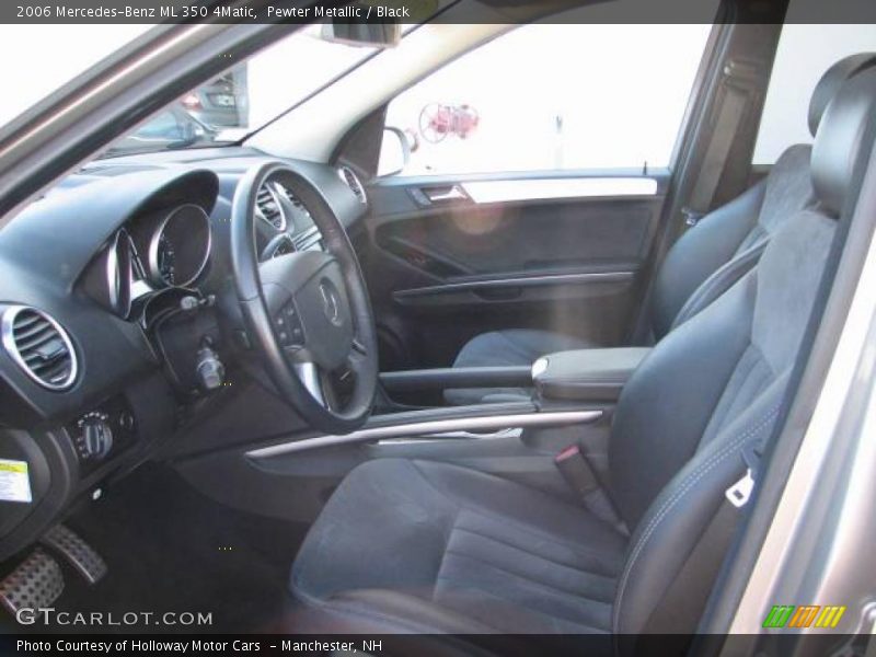 Pewter Metallic / Black 2006 Mercedes-Benz ML 350 4Matic