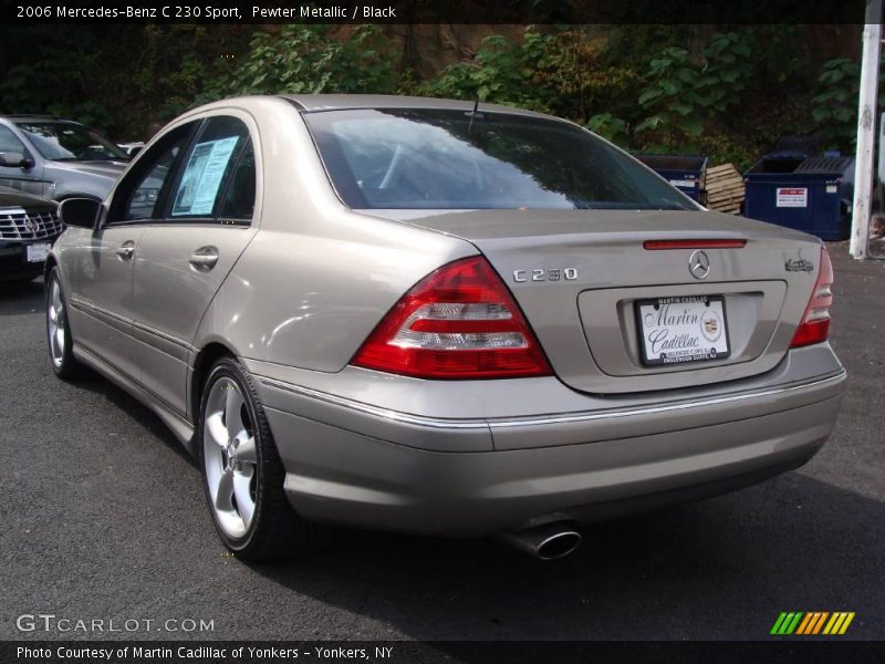Pewter Metallic / Black 2006 Mercedes-Benz C 230 Sport