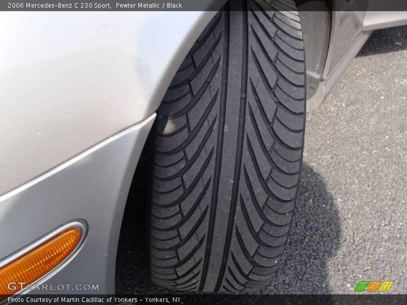 Pewter Metallic / Black 2006 Mercedes-Benz C 230 Sport