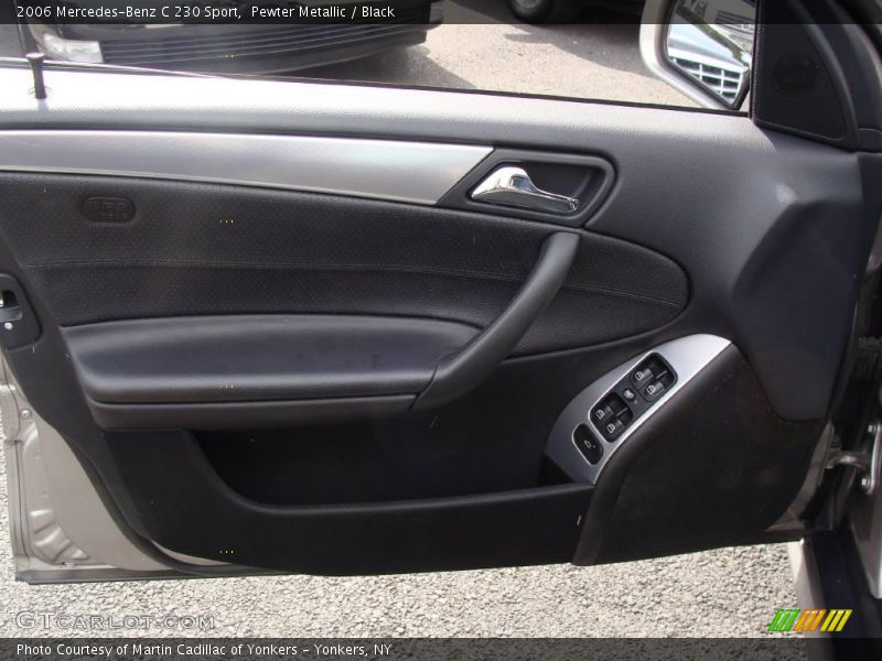 Pewter Metallic / Black 2006 Mercedes-Benz C 230 Sport