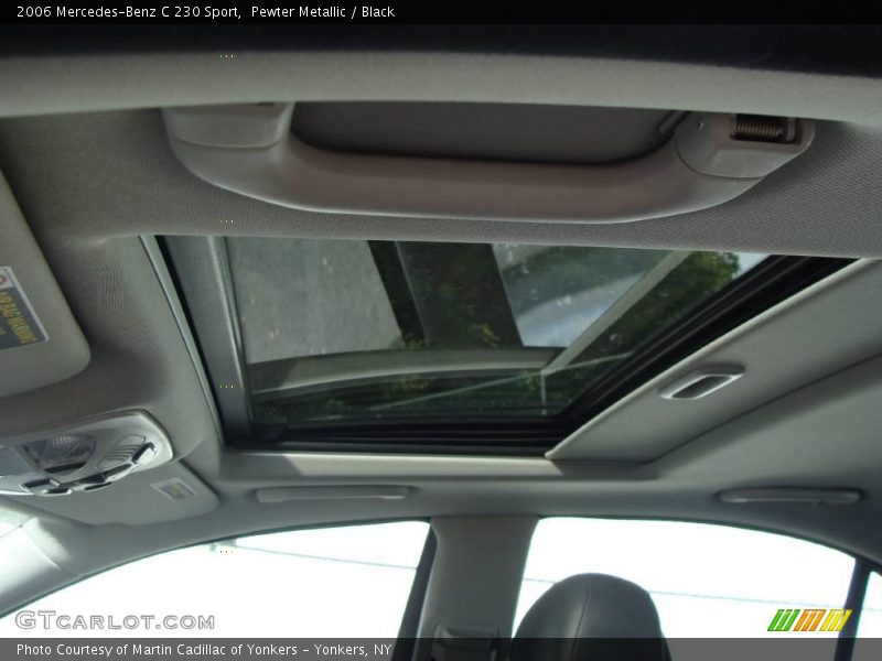 Pewter Metallic / Black 2006 Mercedes-Benz C 230 Sport