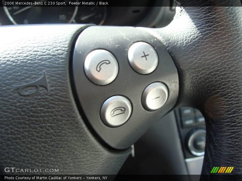 Pewter Metallic / Black 2006 Mercedes-Benz C 230 Sport
