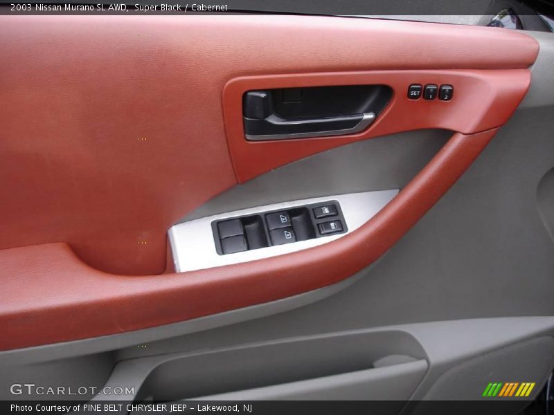 Super Black / Cabernet 2003 Nissan Murano SL AWD
