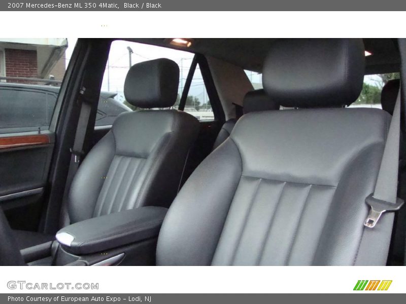 Black / Black 2007 Mercedes-Benz ML 350 4Matic