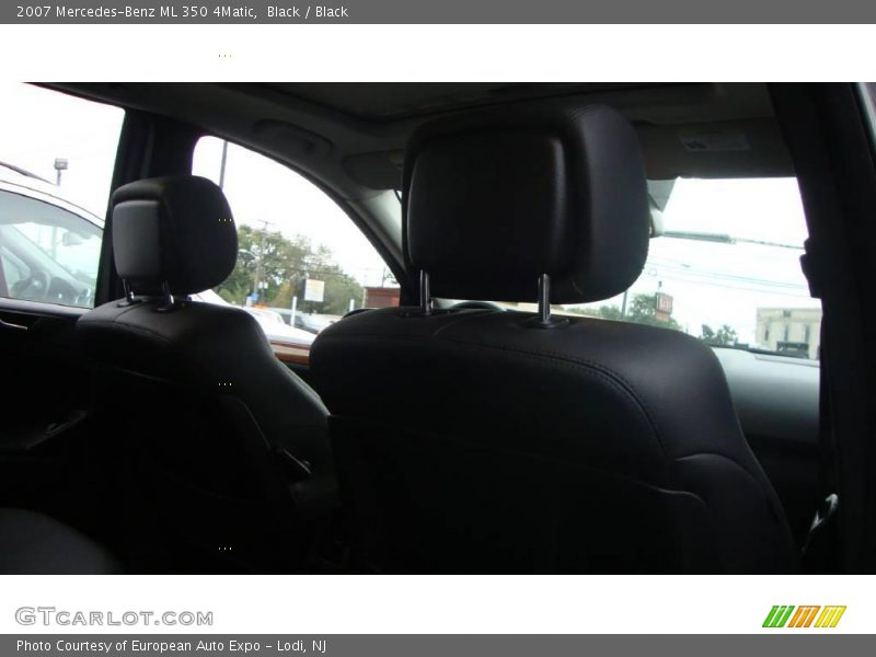 Black / Black 2007 Mercedes-Benz ML 350 4Matic