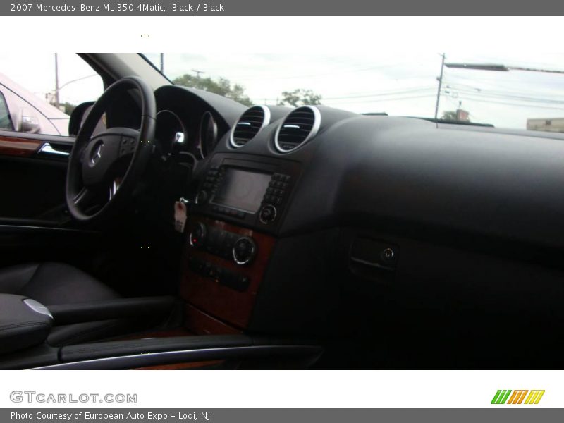 Black / Black 2007 Mercedes-Benz ML 350 4Matic