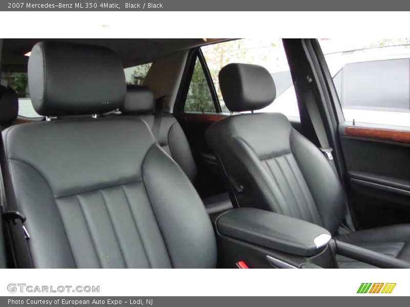 Black / Black 2007 Mercedes-Benz ML 350 4Matic