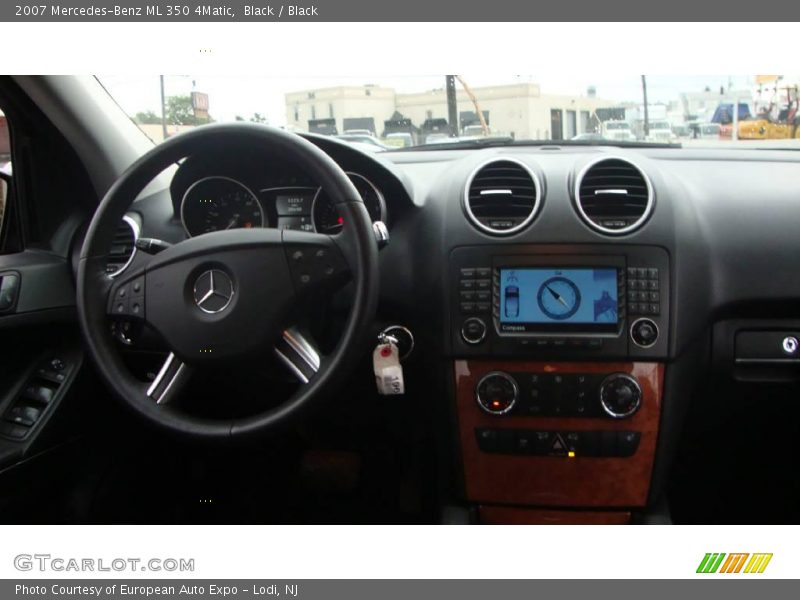 Black / Black 2007 Mercedes-Benz ML 350 4Matic