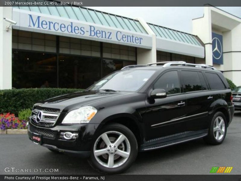 Black / Black 2007 Mercedes-Benz GL 450