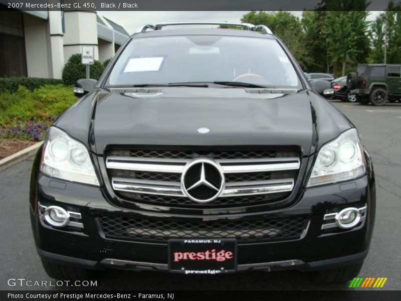 Black / Black 2007 Mercedes-Benz GL 450
