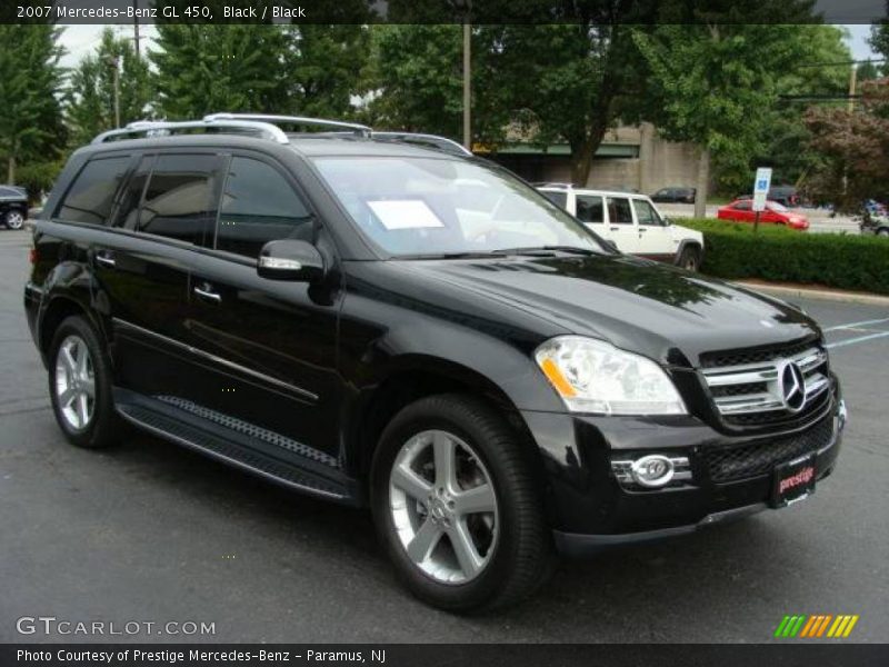 Black / Black 2007 Mercedes-Benz GL 450