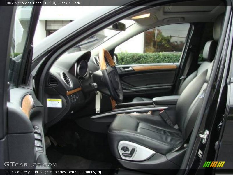 Black / Black 2007 Mercedes-Benz GL 450