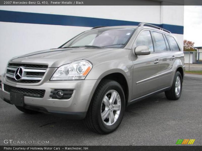 Pewter Metallic / Black 2007 Mercedes-Benz GL 450
