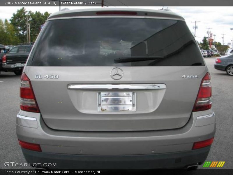Pewter Metallic / Black 2007 Mercedes-Benz GL 450