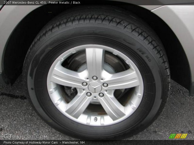 Pewter Metallic / Black 2007 Mercedes-Benz GL 450