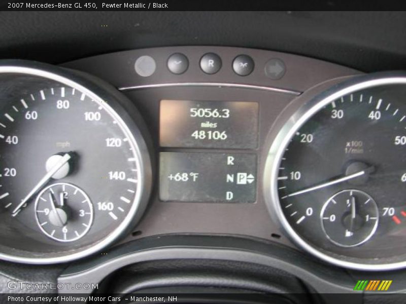 Pewter Metallic / Black 2007 Mercedes-Benz GL 450