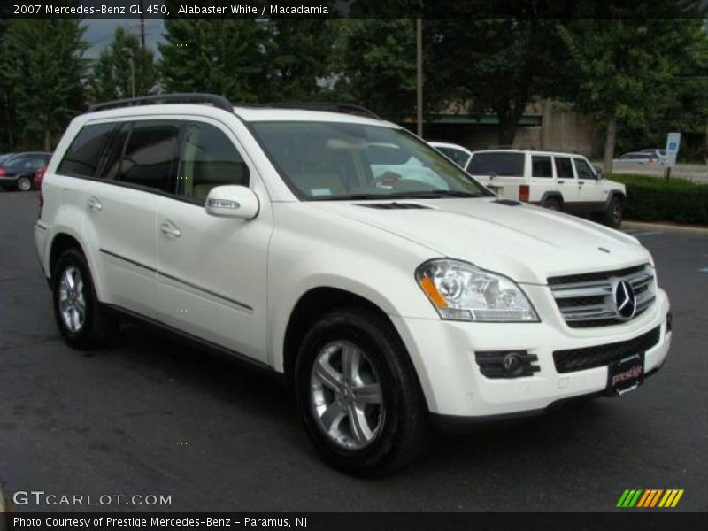 Alabaster White / Macadamia 2007 Mercedes-Benz GL 450