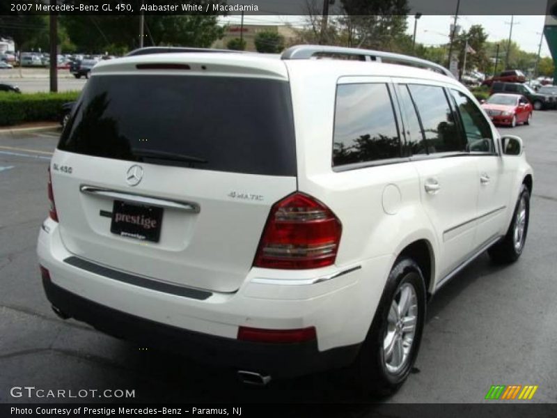 Alabaster White / Macadamia 2007 Mercedes-Benz GL 450