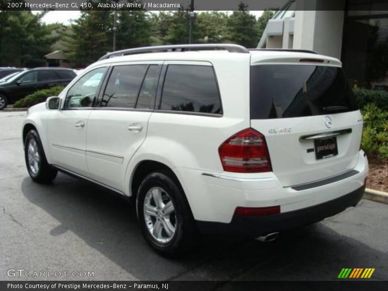 Alabaster White / Macadamia 2007 Mercedes-Benz GL 450