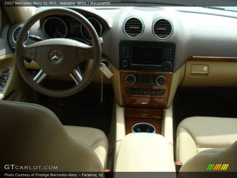 Alabaster White / Macadamia 2007 Mercedes-Benz GL 450