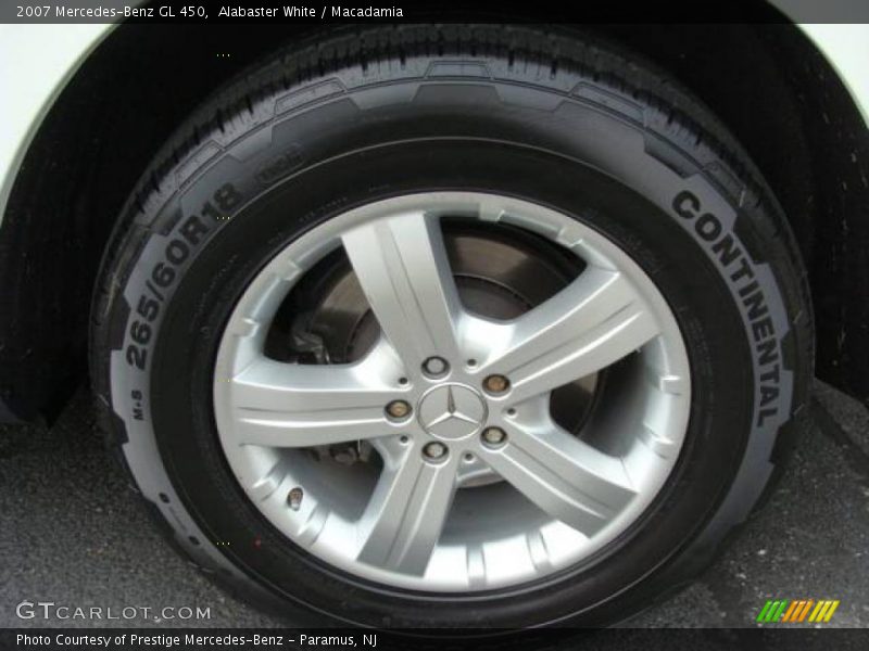 Alabaster White / Macadamia 2007 Mercedes-Benz GL 450