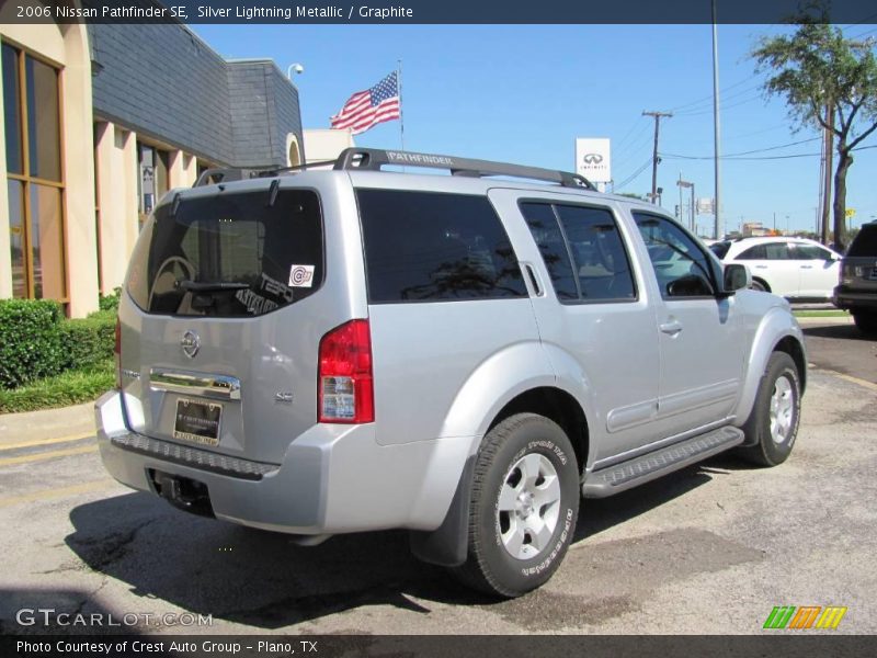 Silver Lightning Metallic / Graphite 2006 Nissan Pathfinder SE
