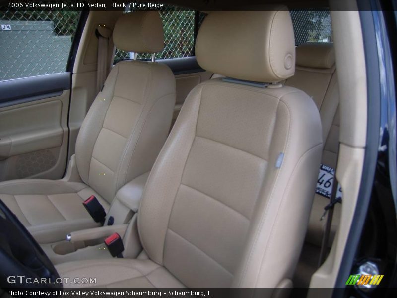 Black / Pure Beige 2006 Volkswagen Jetta TDI Sedan
