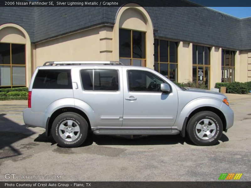 Silver Lightning Metallic / Graphite 2006 Nissan Pathfinder SE