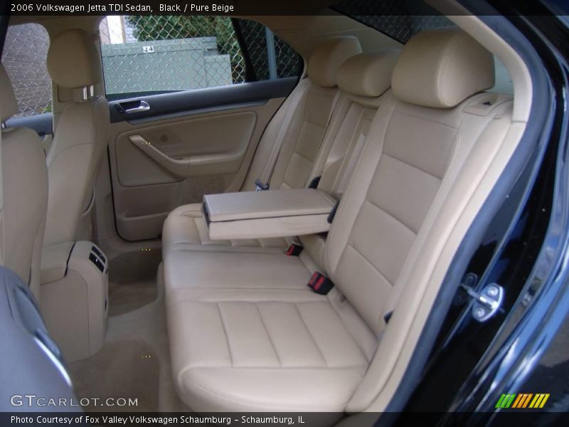 Black / Pure Beige 2006 Volkswagen Jetta TDI Sedan