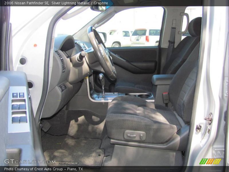 Silver Lightning Metallic / Graphite 2006 Nissan Pathfinder SE