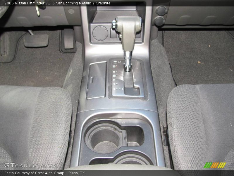 Silver Lightning Metallic / Graphite 2006 Nissan Pathfinder SE
