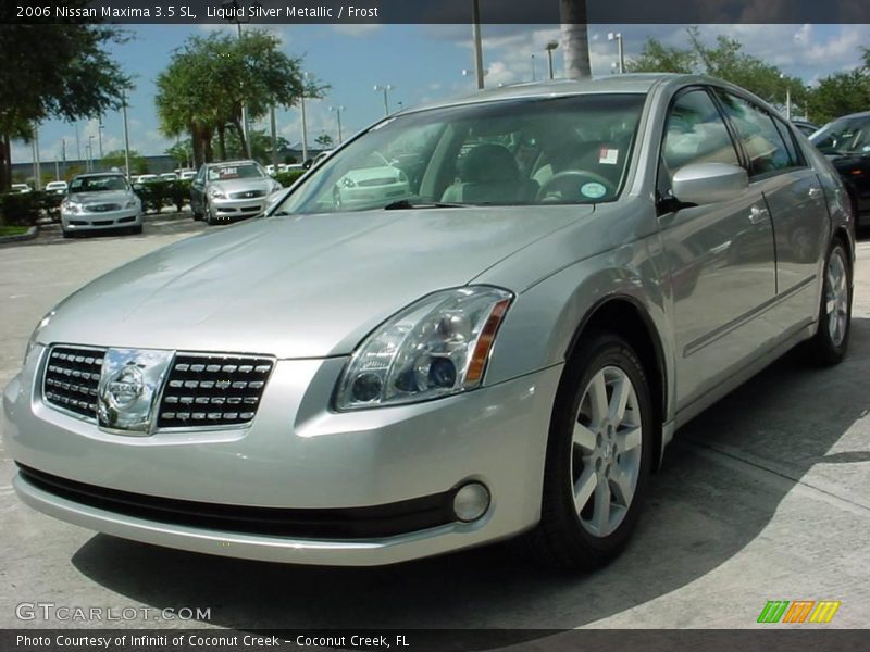 Liquid Silver Metallic / Frost 2006 Nissan Maxima 3.5 SL