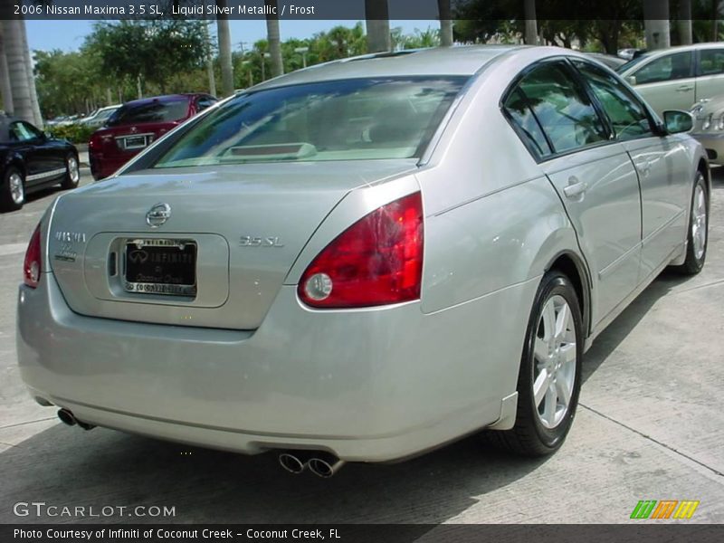 Liquid Silver Metallic / Frost 2006 Nissan Maxima 3.5 SL