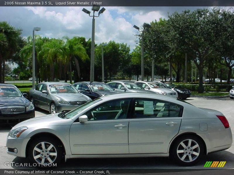 Liquid Silver Metallic / Frost 2006 Nissan Maxima 3.5 SL
