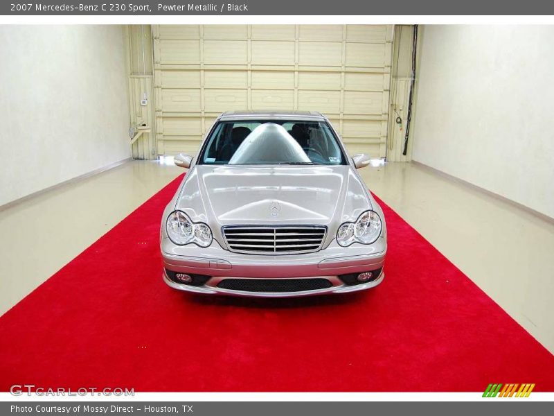 Pewter Metallic / Black 2007 Mercedes-Benz C 230 Sport