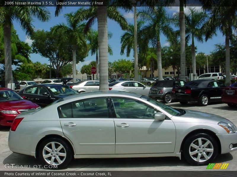 Liquid Silver Metallic / Frost 2006 Nissan Maxima 3.5 SL