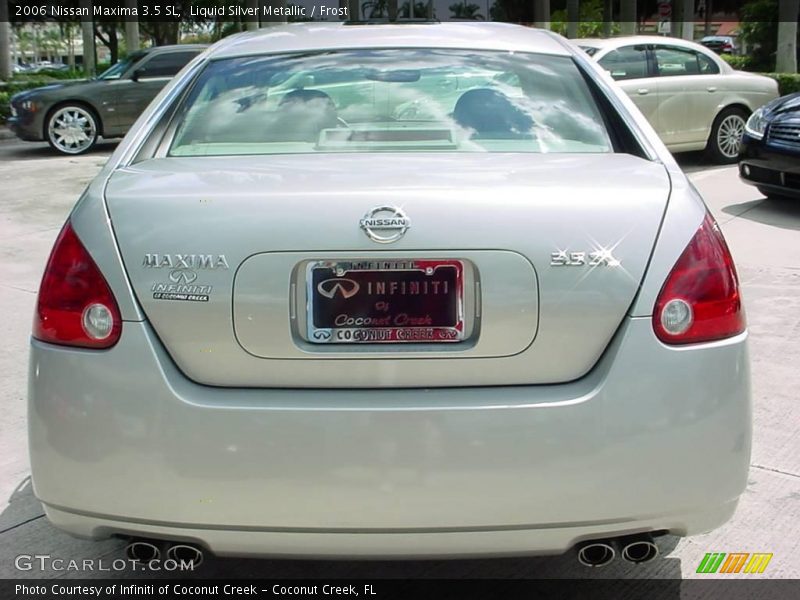 Liquid Silver Metallic / Frost 2006 Nissan Maxima 3.5 SL