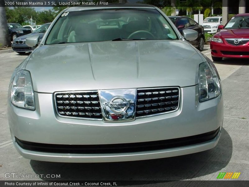 Liquid Silver Metallic / Frost 2006 Nissan Maxima 3.5 SL