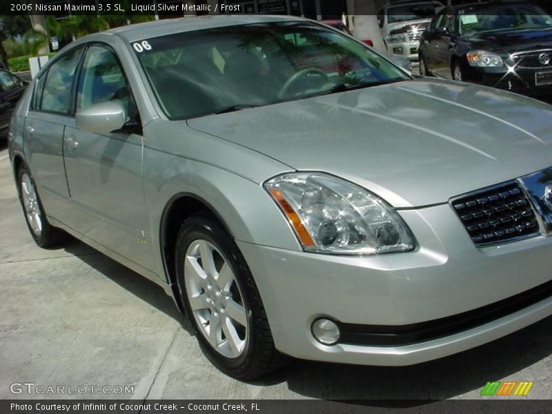 Liquid Silver Metallic / Frost 2006 Nissan Maxima 3.5 SL