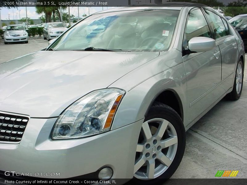 Liquid Silver Metallic / Frost 2006 Nissan Maxima 3.5 SL