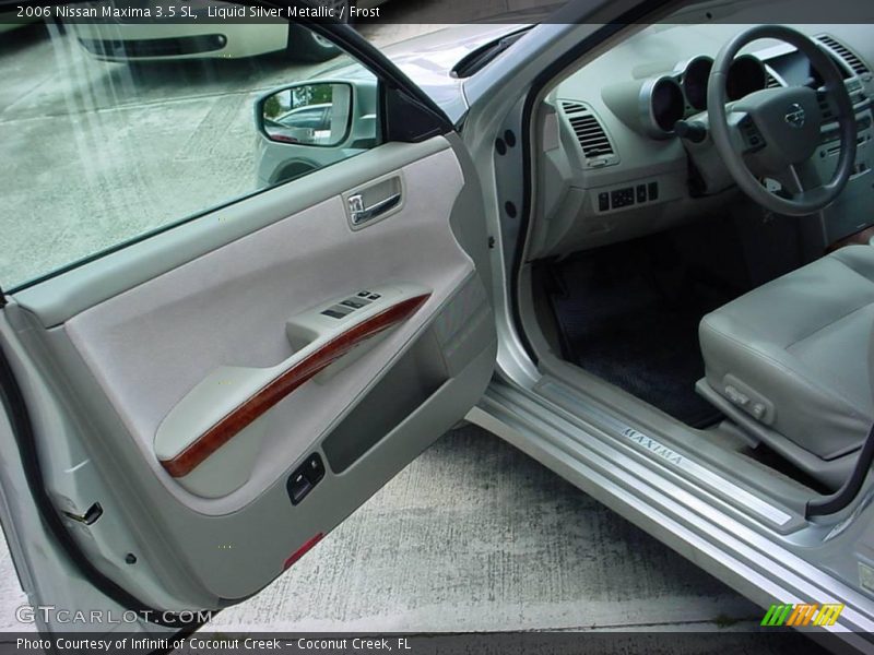 Liquid Silver Metallic / Frost 2006 Nissan Maxima 3.5 SL