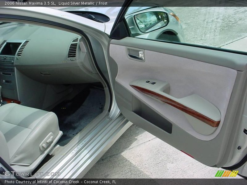 Liquid Silver Metallic / Frost 2006 Nissan Maxima 3.5 SL