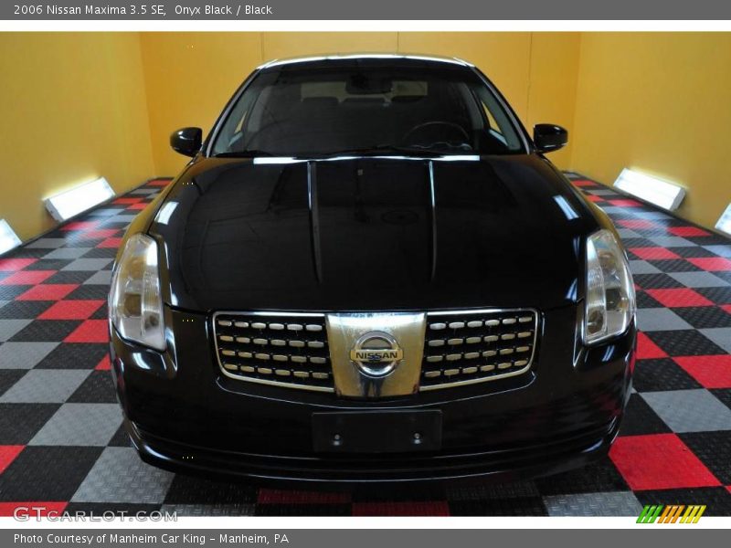 Onyx Black / Black 2006 Nissan Maxima 3.5 SE
