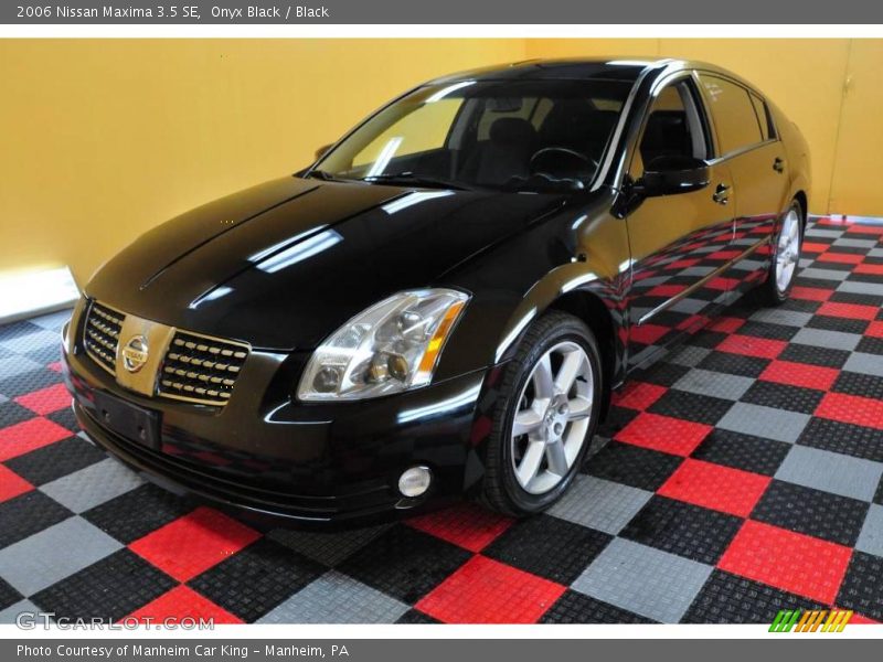 Onyx Black / Black 2006 Nissan Maxima 3.5 SE