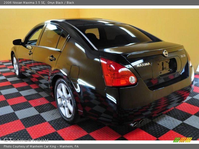 Onyx Black / Black 2006 Nissan Maxima 3.5 SE