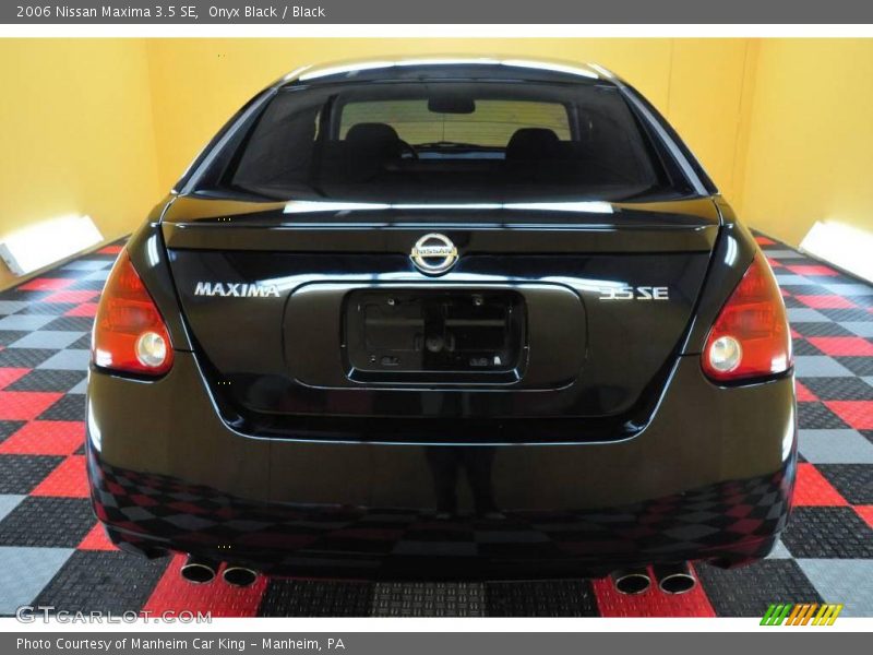 Onyx Black / Black 2006 Nissan Maxima 3.5 SE